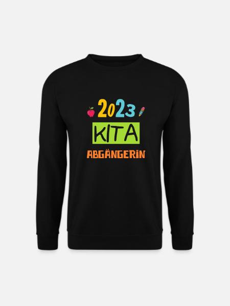 Kindergarten Absolvent 2023 Geschafft Einschulung - Unisex Pullover - Schwarz