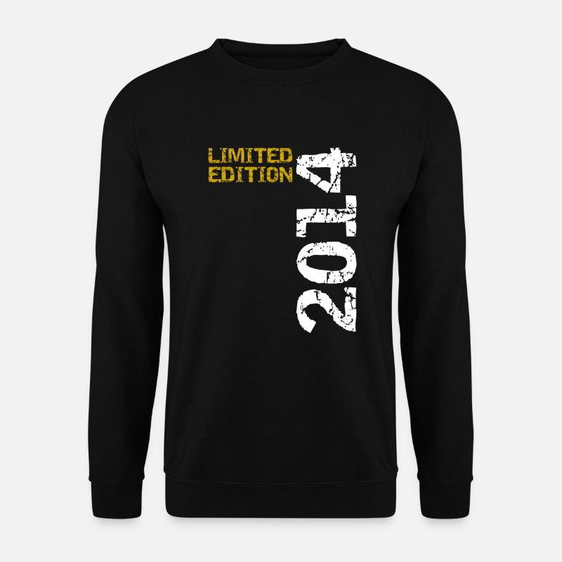 2014 Limited Edition Geburtstag Geschenk Deko - Unisex Pullover - Schwarz
