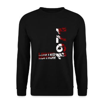 1971 édition limitée anniversaire cadeau femme mari - Sweat-shirt Unisexe - noir - Devant - Alina (178cm) & Michal (187cm)