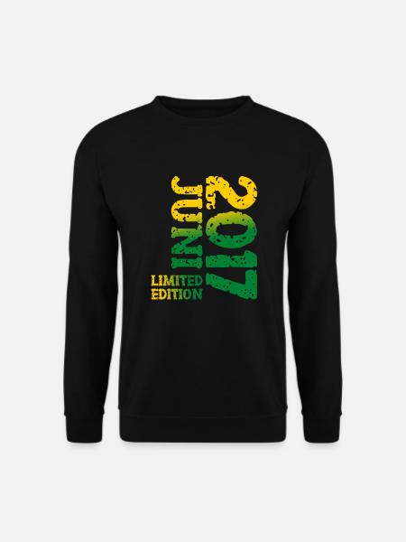 2017 Juni Limited Edition Geburtstag Geschenk - Unisex Pullover - Schwarz