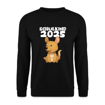 School Child 2025 Young Girls School Enrollment 2025 Decoration - Unisex Sweatshirt - black - Front - Alina (178cm) & Michal (187cm)