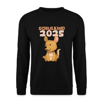 School Child 2025 Young Girls School Enrollment 2025 Decoration - Unisex Sweatshirt - black - Front - Alina (178cm) & Michal (187cm)