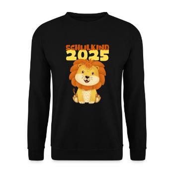 School Child 2025 Young Girls School Enrollment 2025 Decoration - Unisex Sweatshirt - black - Front - Alina (178cm) & Michal (187cm)