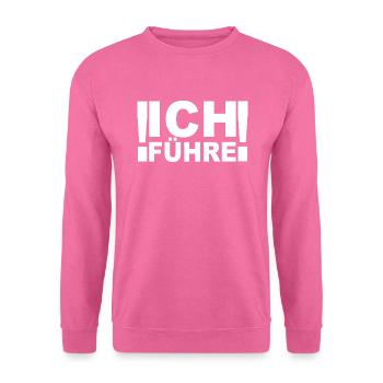 Ich führe beim tanzen. - Unisex Pullover - Pink - Vorne