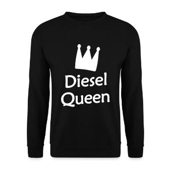 Reine des automobilistes - Sweat-shirt Unisexe - noir - Devant - Alina (178cm) & Michal (187cm)