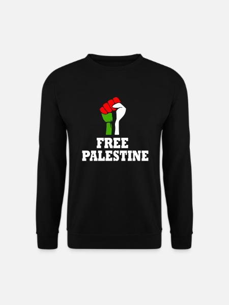 Free palestine - Unisex Sweatshirt - black