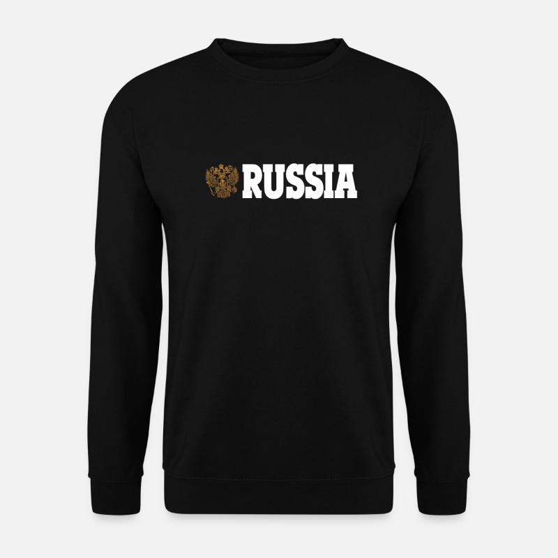 RUSSIA RUSSLAND! - Unisex Pullover - Schwarz
