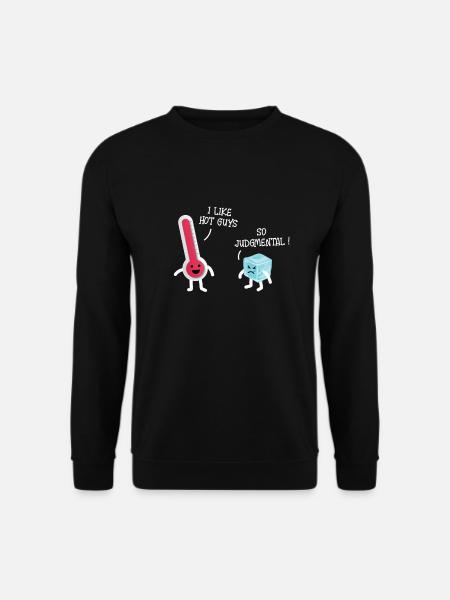 THERMOMETER JUDGE - Unisex Pullover - Schwarz