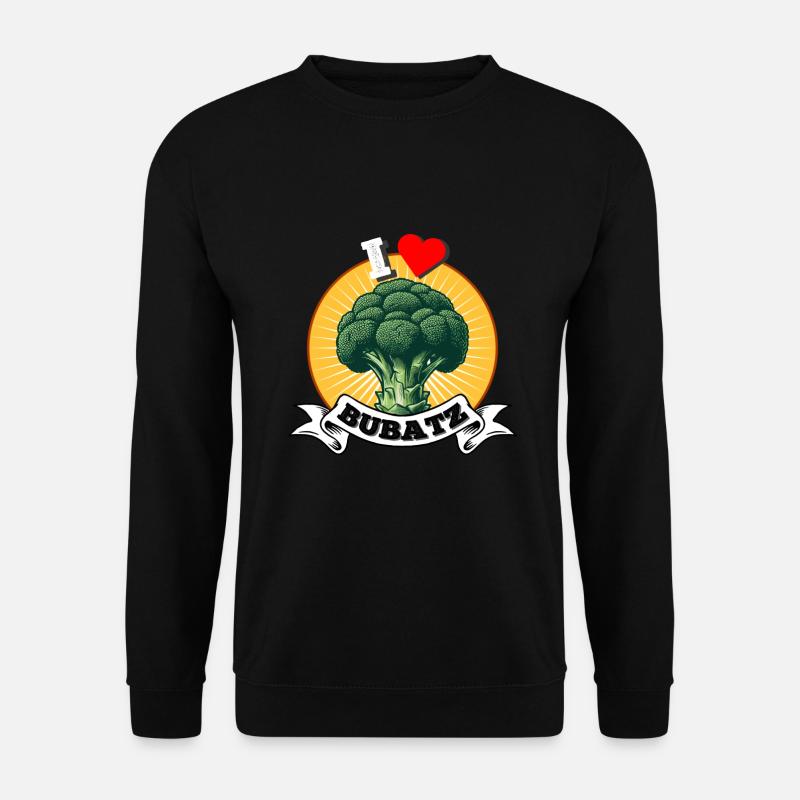 I Love Bubatz Broccoli - Unisex Sweatshirt - black