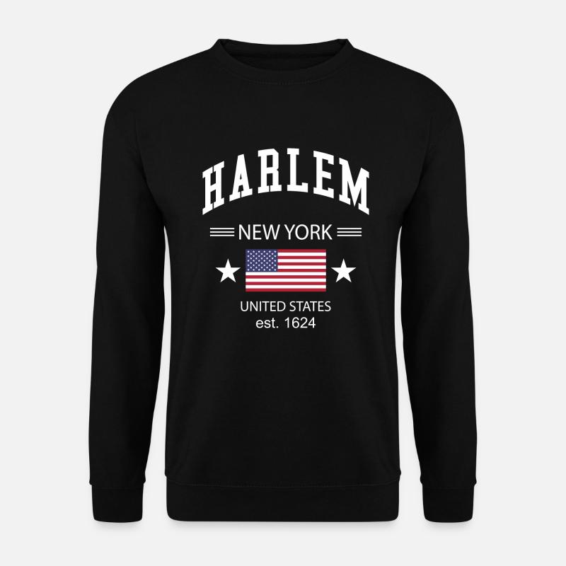 Harlem - Sweat-shirt Unisexe - noir