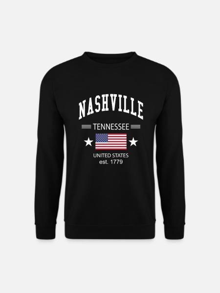 Nashville - Sweat-shirt Unisexe - noir