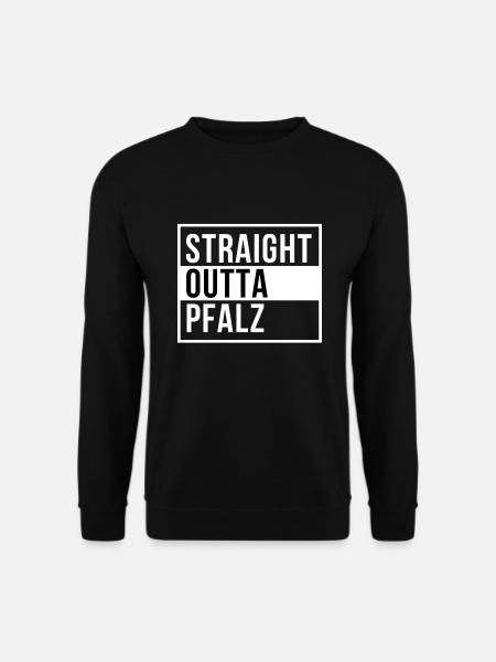 Pfalz // Straight outta Pfalz - Unisex Pullover - Schwarz