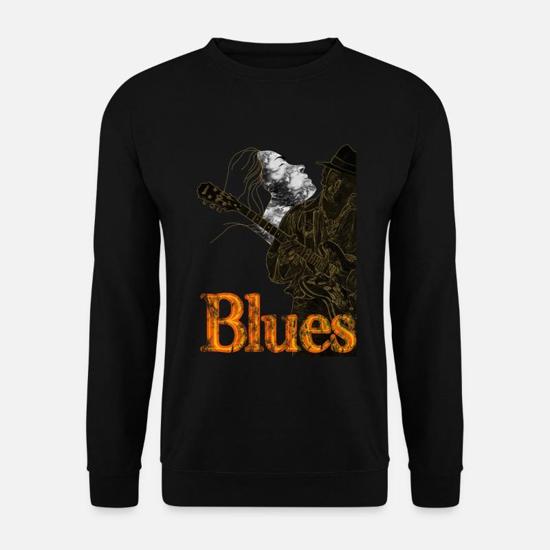 Blues Music - Unisex Sweatshirt - black
