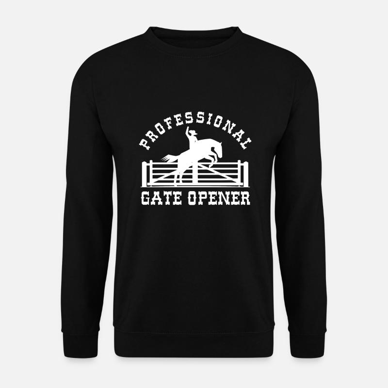 Professional Gate Opener - Unisex Sweatshirt - black
