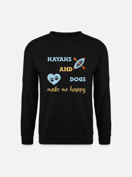 Kayak Kayaking - Unisex Sweatshirt - black