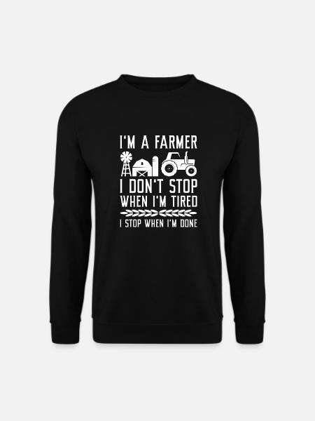 I’m A Farmer - Unisex Sweatshirt - black