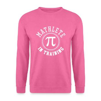 Mathlet im Training - Unisex Pullover - Pink - Vorne