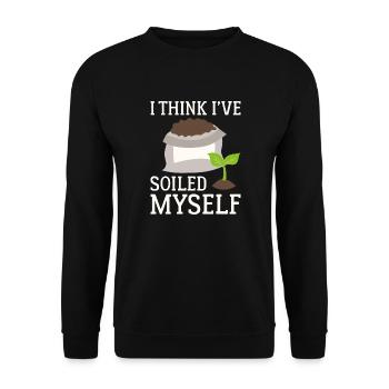 Je pense que je me suis souillé - Sweat-shirt Unisexe - noir - Devant - Alina (178cm) & Michal (187cm)