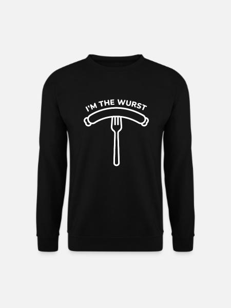 I’m The Wurst - Unisex Sweatshirt - black
