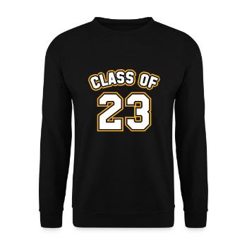 Class Of 23 - Unisex Sweatshirt - black - Front - Alina (178cm) & Michal (187cm)