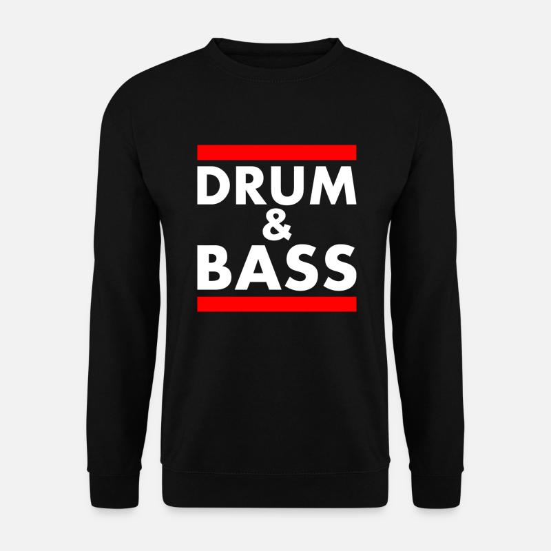 Drum and bass - Unisex Sweatshirt - black