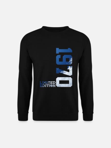 LIMITED EDITION 1970 56. GEBURTSTAG - Unisex Pullover - Schwarz