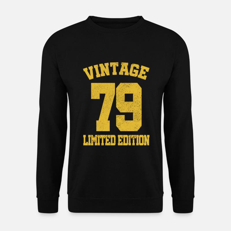 Geburtsjahr 1979 - Unisex Pullover - Schwarz