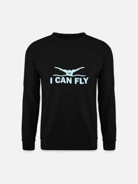 I Can Fly - Unisex Pullover - Schwarz