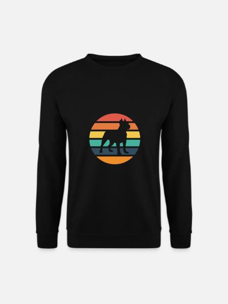 Conception rétro pit-bull - Sweat-shirt Unisexe - noir