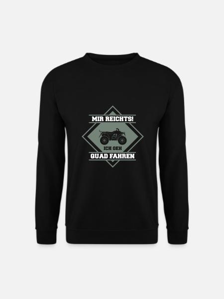 Mir reichts Ich geh Quad fahren! Offroad - Unisex Pullover - Schwarz
