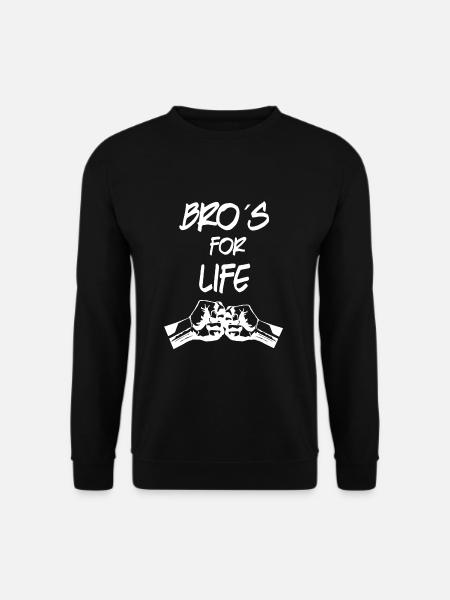 Bro for life faust - Unisex Pullover - Schwarz