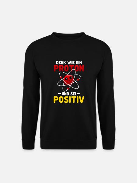 Chemie Chemiker Chemiestudent Chemielehrer Motiv - Unisex Pullover - Schwarz