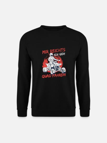 Quadfahrer Quad Biker ATV Quad Quadtour Hobby - Unisex Pullover - Schwarz