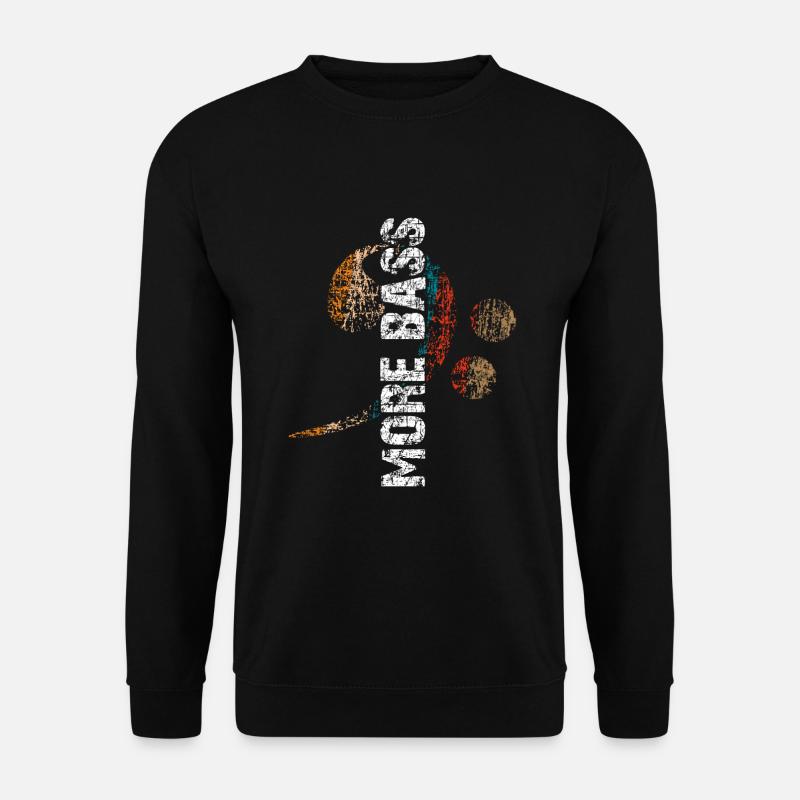 Plus Basse j’aime la basse - Sweat-shirt Unisexe - noir