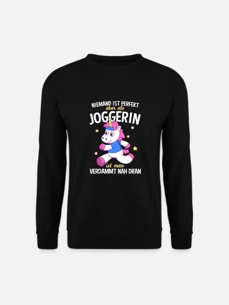 Ausdauer Training Sportler Laufen Joggen - Unisex Pullover - Schwarz