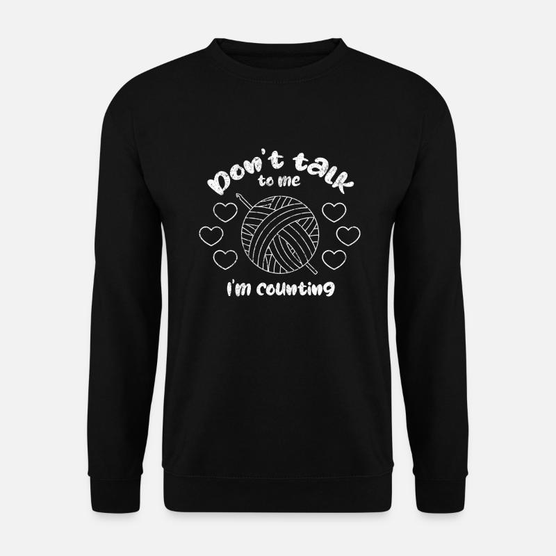 Häkeln - Unisex Pullover - Schwarz