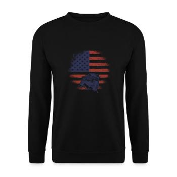 Off Roading QUAD ATV Apparel Off Road QUAD ATV - Unisex Sweatshirt - black - Front - Alina (178cm) & Michal (187cm)
