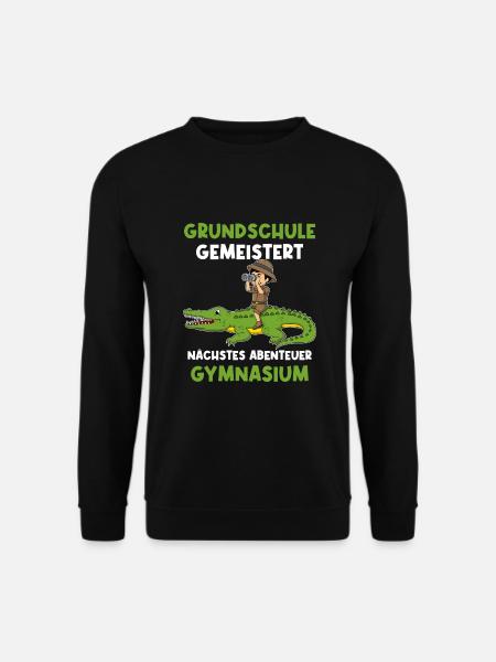 Grundschulabschluss Gymnasium Einschulung 5 Klasse - Unisex Pullover - Schwarz