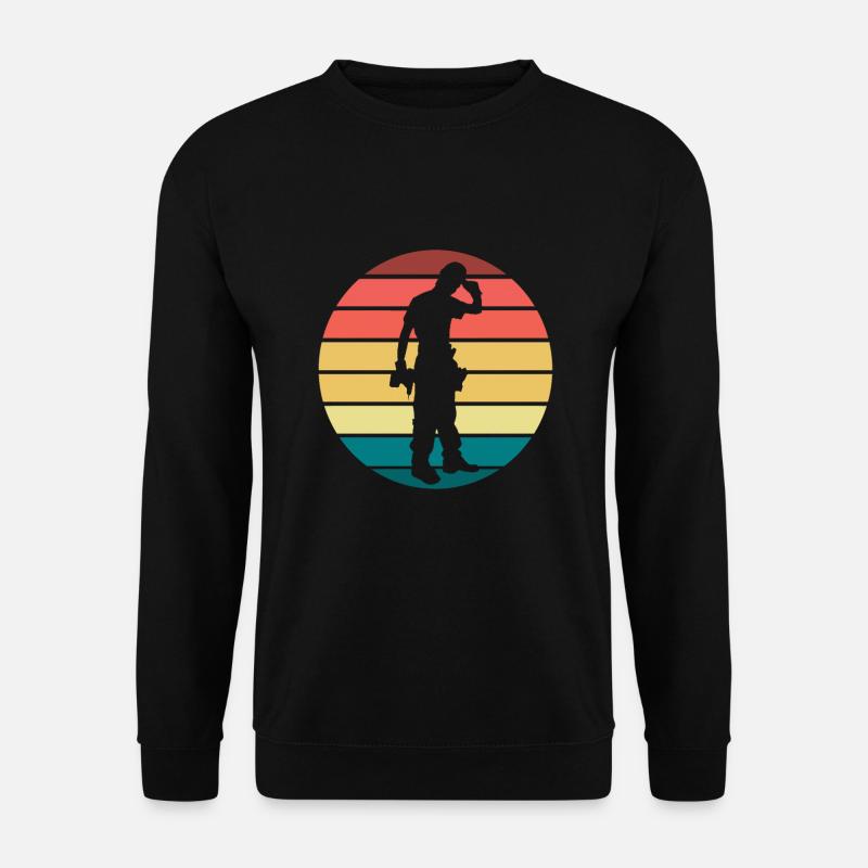 Handwerker - Unisex Pullover - Schwarz