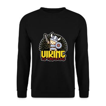 Viking en formation - Sweat-shirt Unisexe - noir - Devant - Alina (178cm) & Michal (187cm)