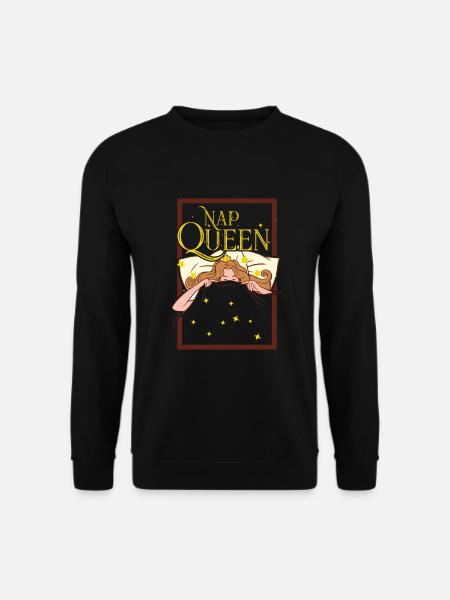 Nap Queen - Unisex Sweatshirt - black