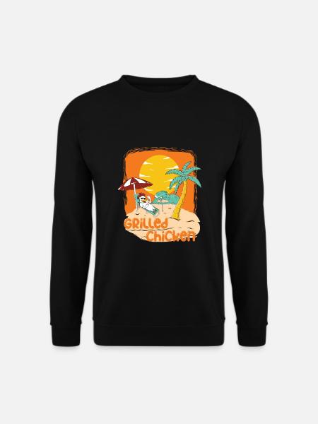 Grilled Chicken - Unisex Sweatshirt - black