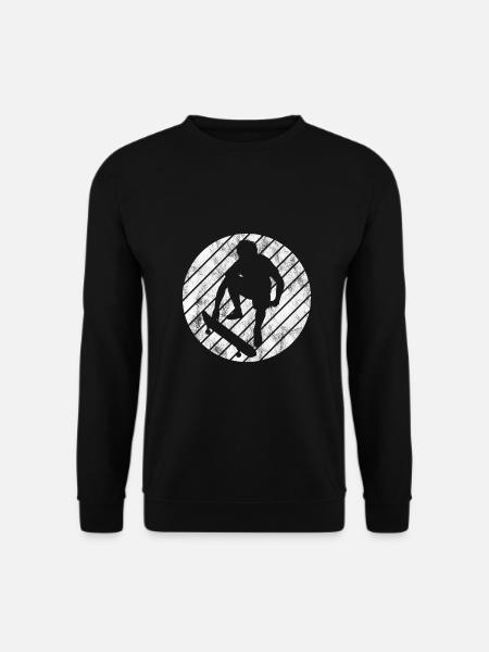 Skateboarder Skateboard Skater Skate Skateing - Unisex Sweatshirt - black