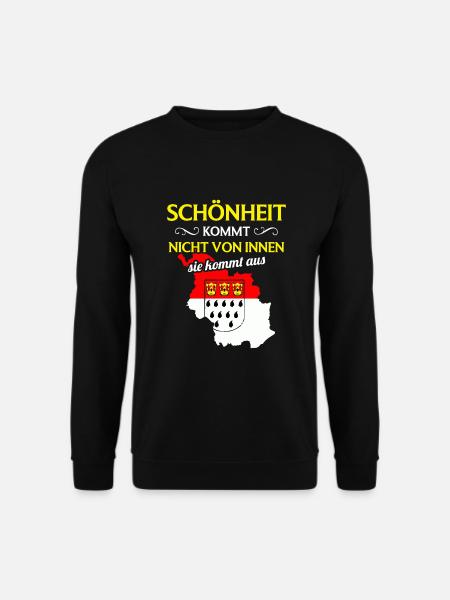 Kölner Wappen Rheinland Domstadt Heimat Köln - Unisex Pullover - Schwarz