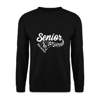 2023 Senior Choir Band Orchestra Class of 2023 - Unisex Sweatshirt - black - Front - Alina (178cm) & Michal (187cm)