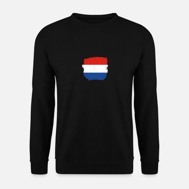 Netherlands Dutch flag Dutch - Unisex Sweatshirt - black