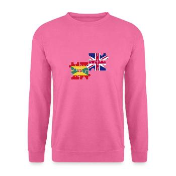 Grenada UK Flag British Grenadier - Unisex Sweatshirt - pink - Front