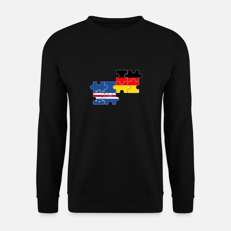 Cap-Vert Allemagne Drapeau Cap-Vert allemand - Sweat-shirt Unisexe - noir