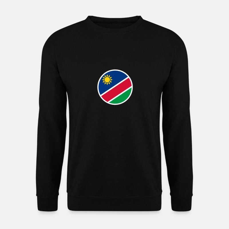 Namibia Namibische Flagge Namibier - Unisex Pullover - Schwarz