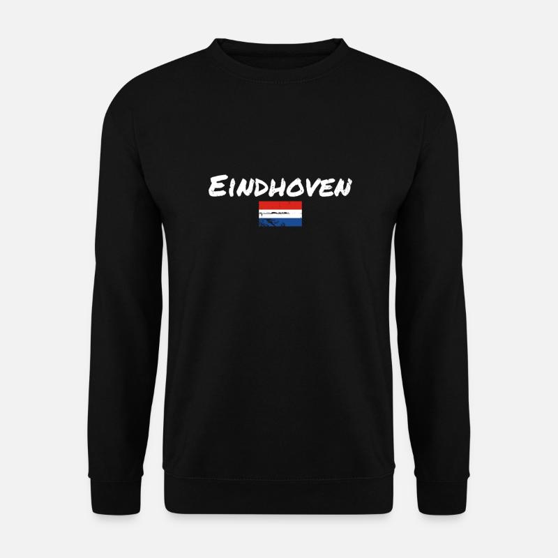 Eindhoven Netherlands Dutch flag - Unisex Sweatshirt - black